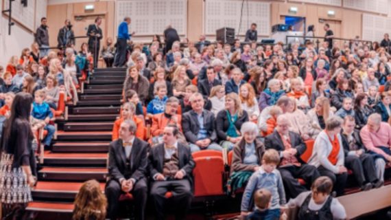 Audiences at Ballina Arts Centre for Silent Moves premiere. Image Paul Fox
