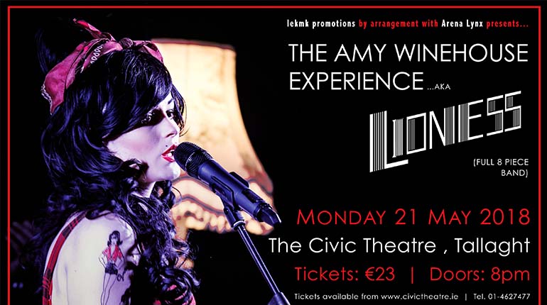 Amy Winehouse Civic Theatre 770x430